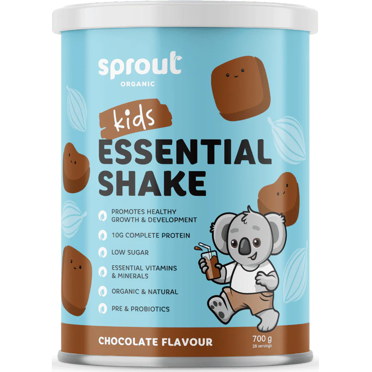 Essential Shake 700g Chocolate (12+ Months) - Plant Based