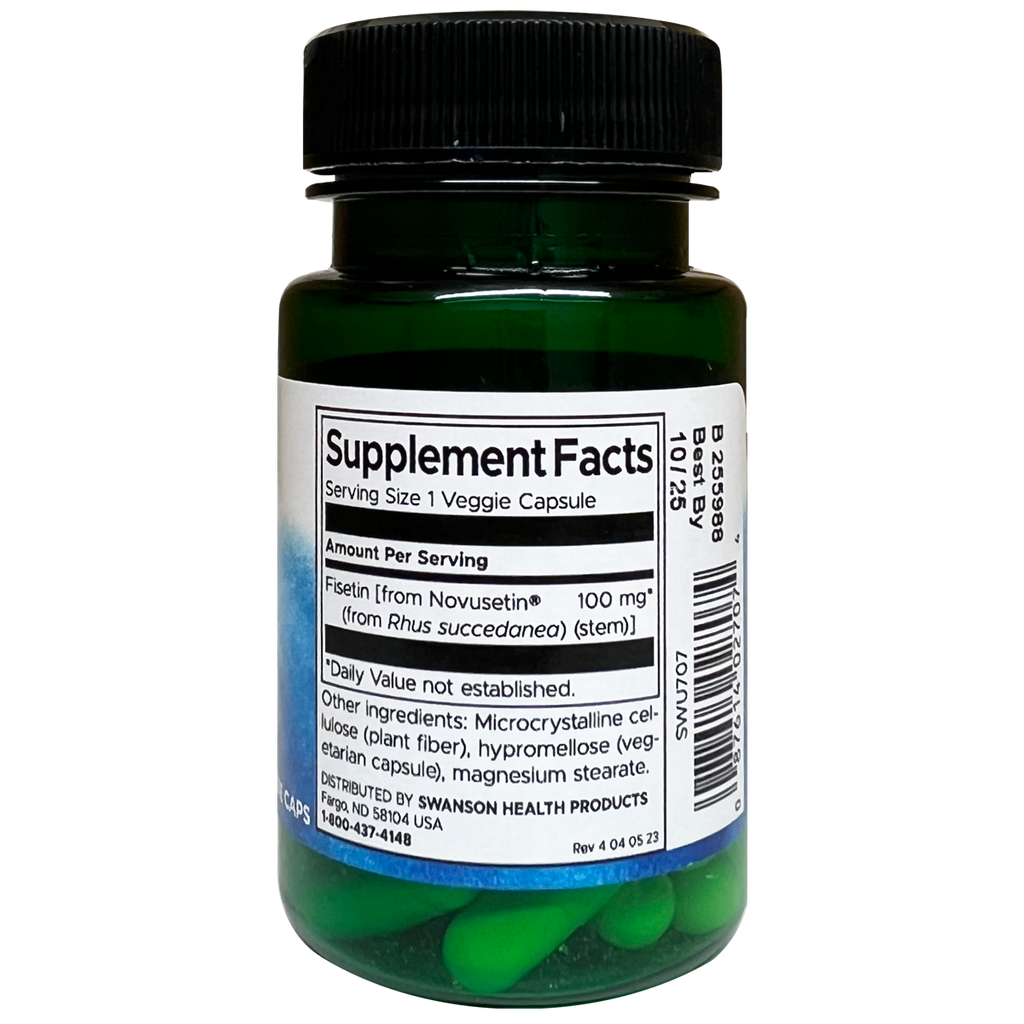 Swanson - Fisetin Novusetin® 100mg 30VC