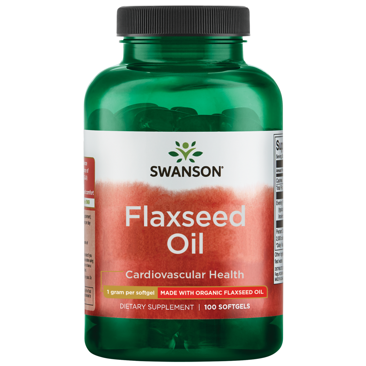 Swanson - Flaxseed Oil Omega 3-6-9 1000mg 100SG
