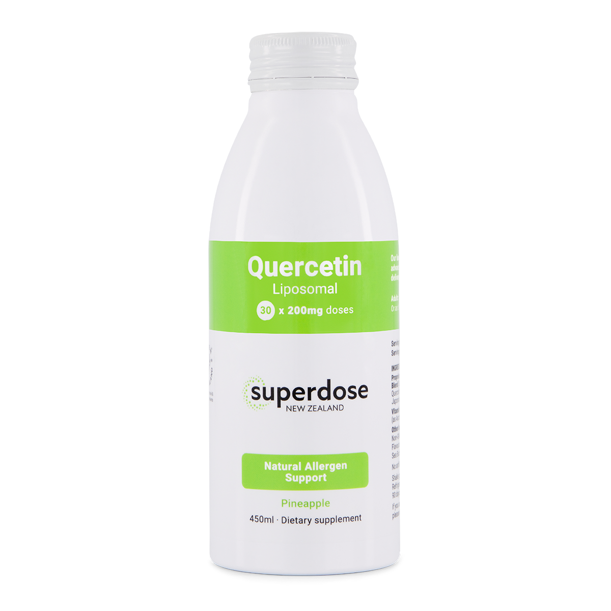 Superdose Quercetin - Liposomal 200mg 75ml & 450ml
