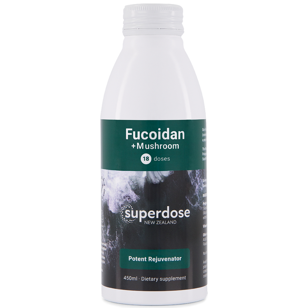 Superdose Fucoidan + Mushroom 750mg 75ml & 450ml
