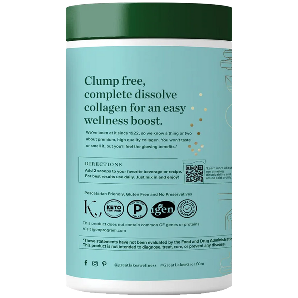 Great Lakes Wellness - Marine Collagen Peptides 227g