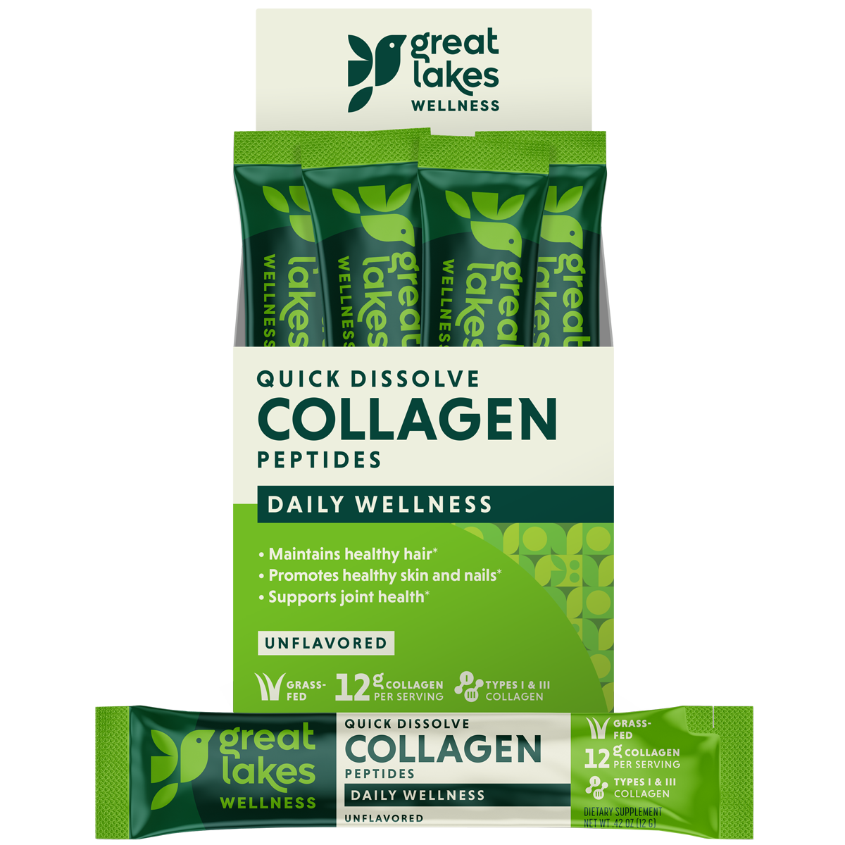 Great Lakes Collagen Hydrolysate - Sachets