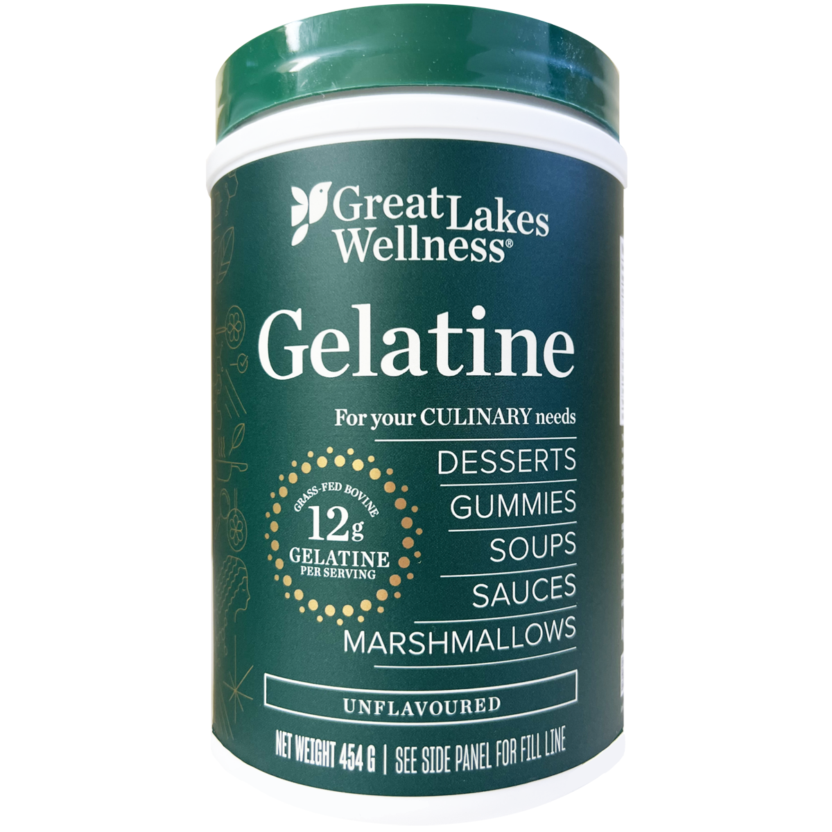 Great Lakes Wellness - Beef Gelatine 454g