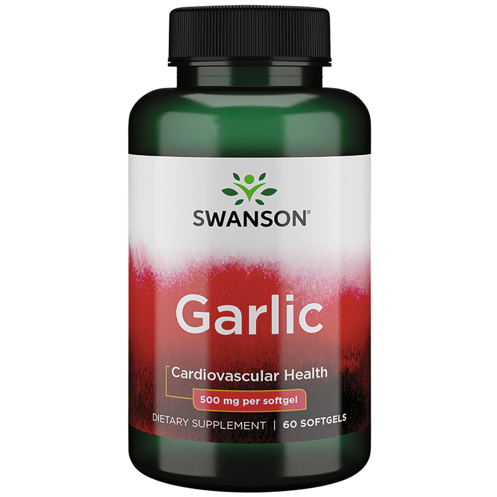 Swanson - Garlic Oil 500mg 60SG