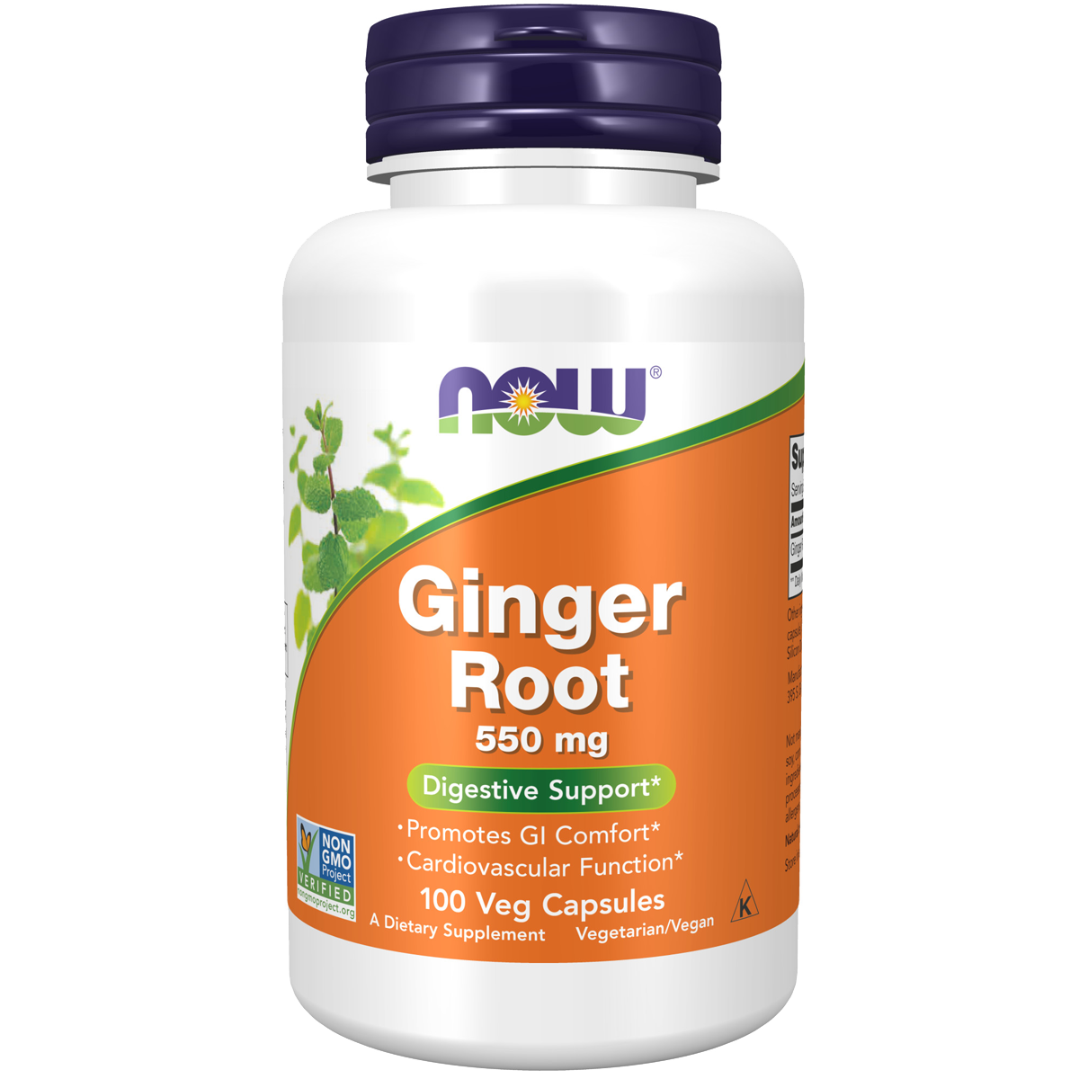 Ginger Root 550mg 100VC