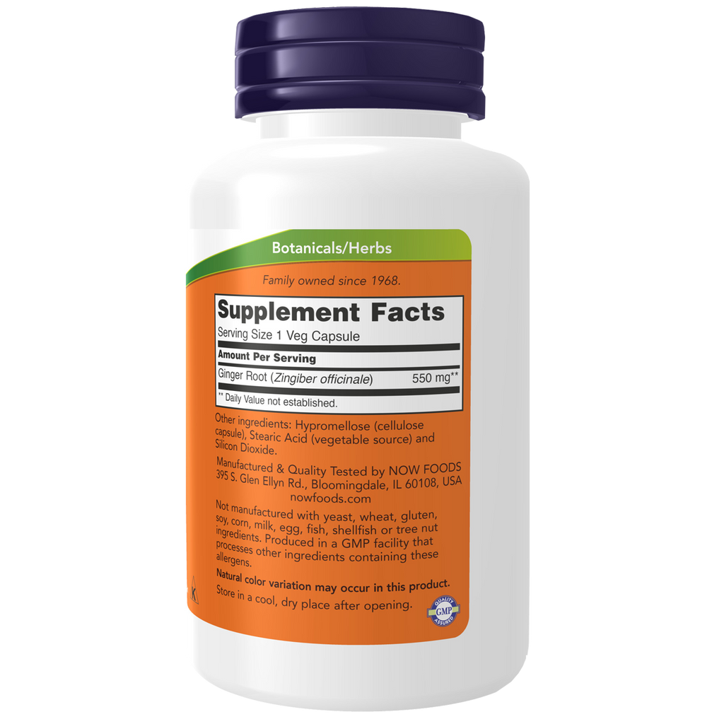 Ginger Root 550mg 100VC