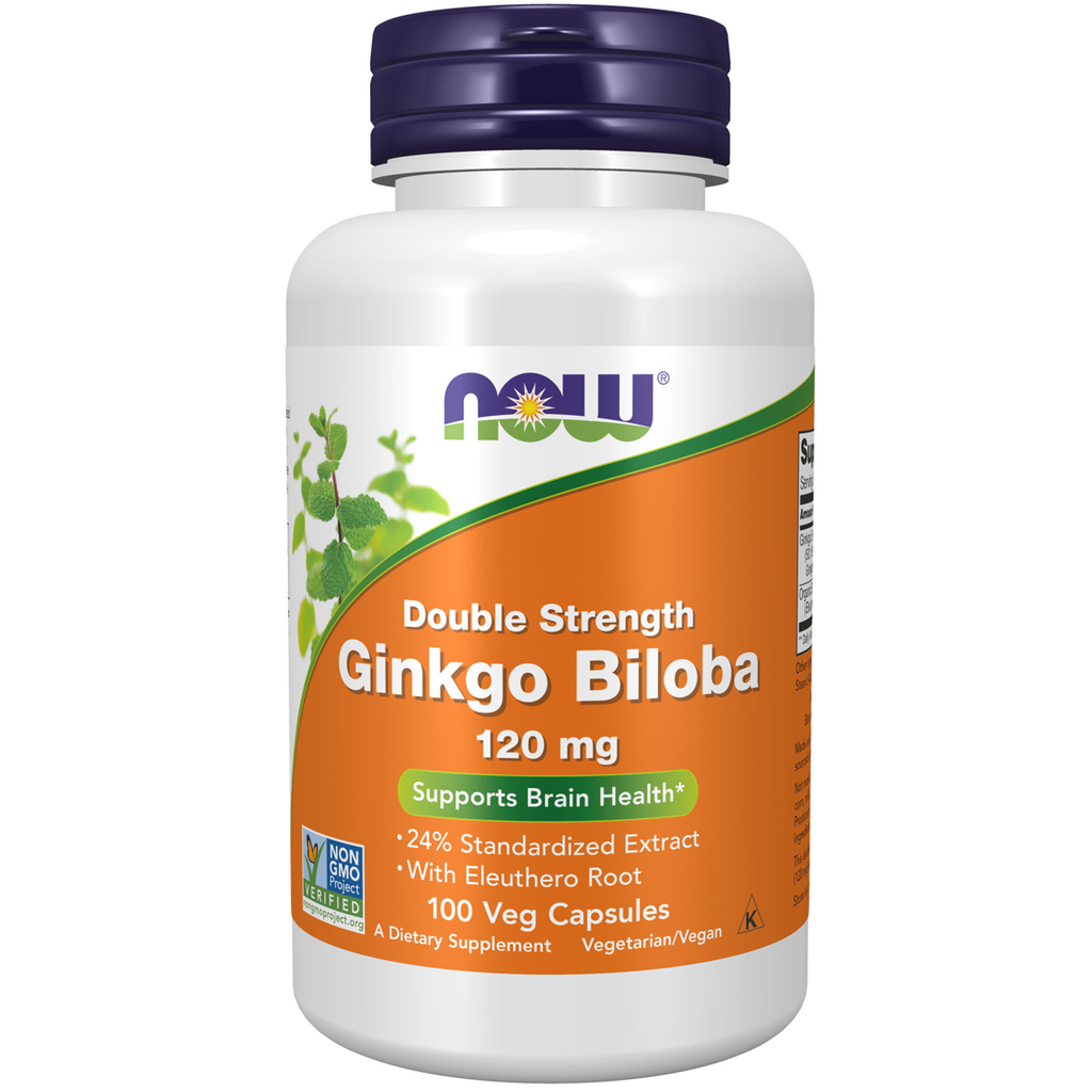 Ginkgo Biloba, Double Strength 120mg 100VC