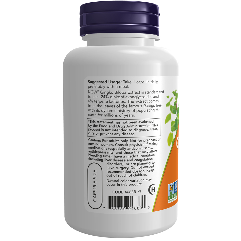 Ginkgo Biloba, Double Strength 120mg 100VC