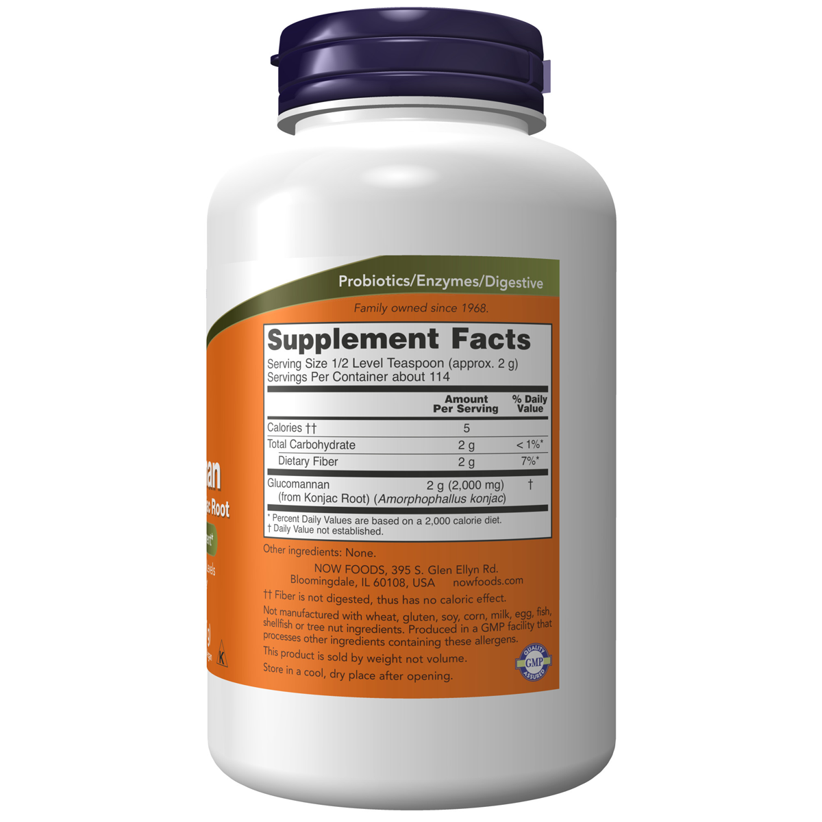 Glucomannan Pure Powder 227g