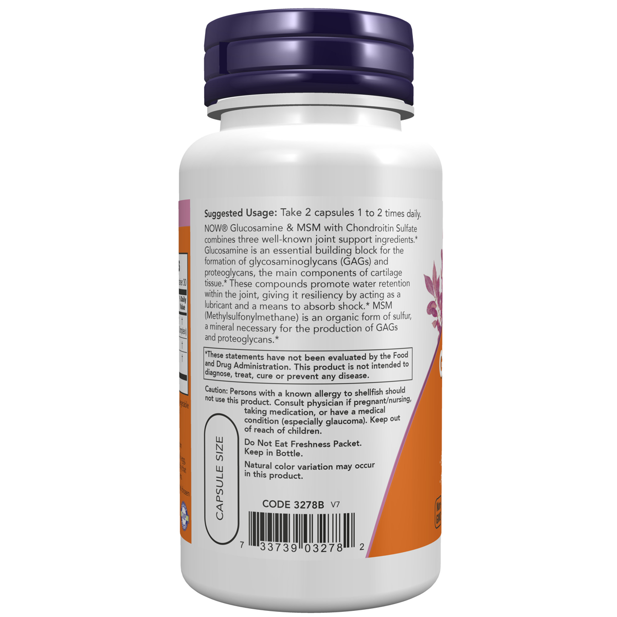 Glucosamine & MSM 60VC