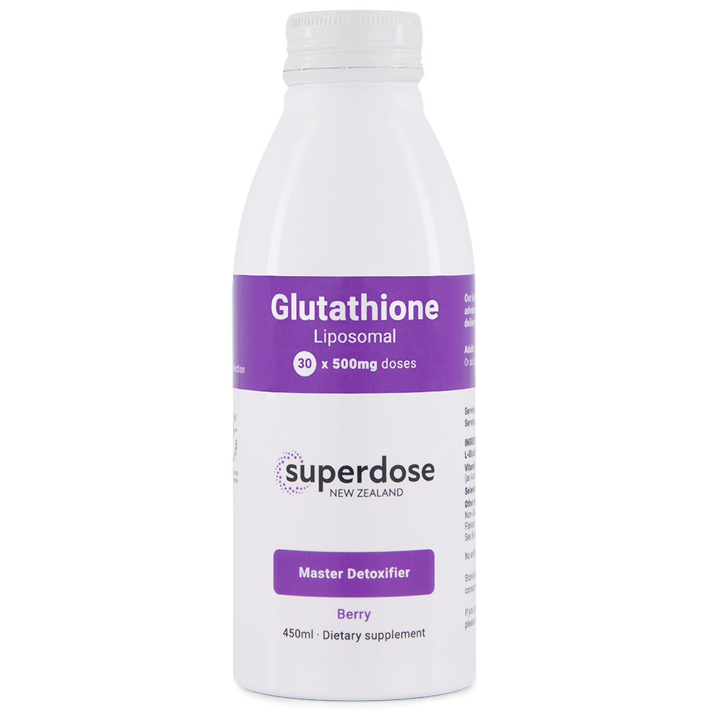 Superdose Glutathione - Liposomal 500mg 75ml & 450ml