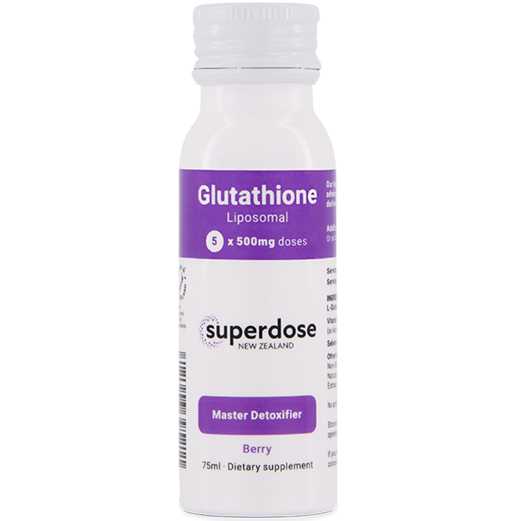 Superdose Glutathione - Liposomal 500mg 75ml & 450ml