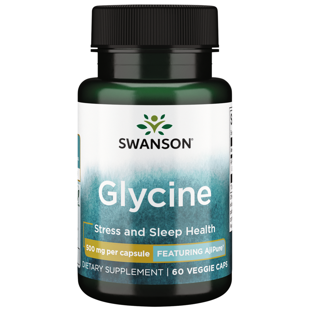 Swanson - Glycine - Ajipure® 500mg 60VC