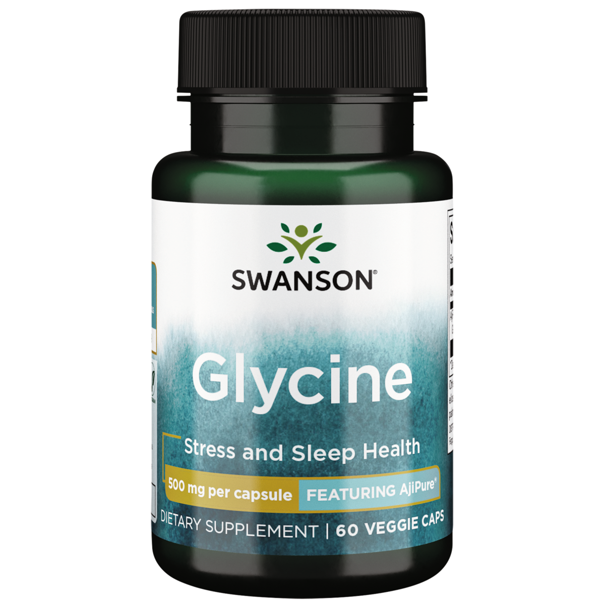 Swanson - Glycine - Ajipure® 500mg 60VC