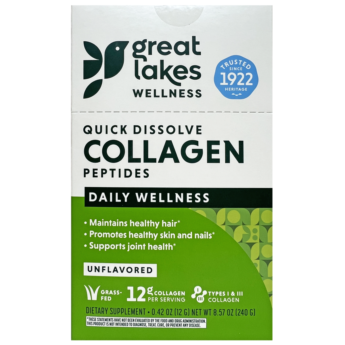 Great Lakes Collagen Hydrolysate - Sachets