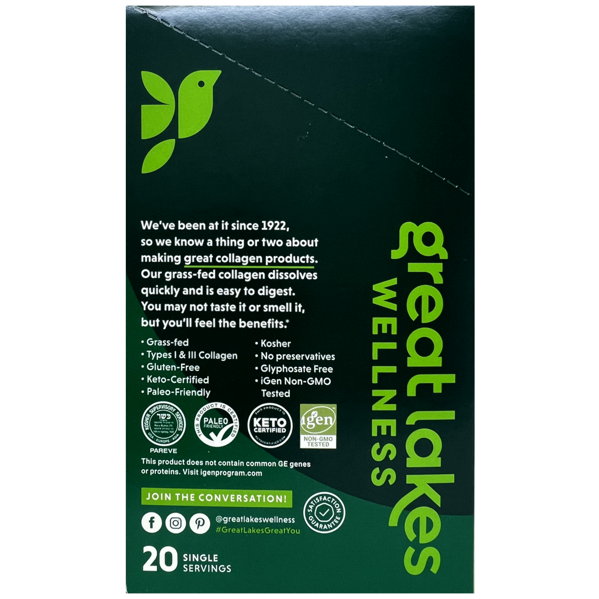 Great Lakes Collagen Hydrolysate - Sachets