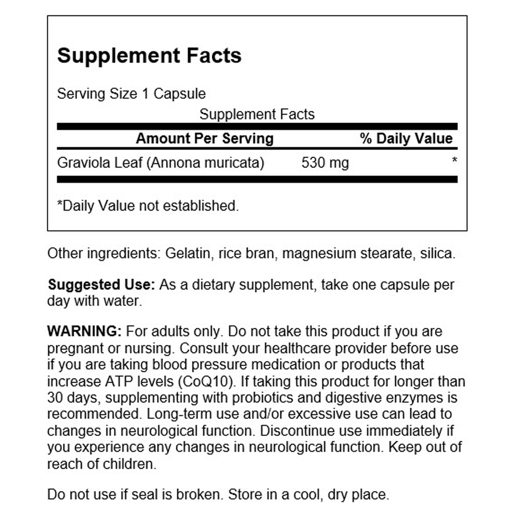 Swanson - Graviola 530mg 60C
