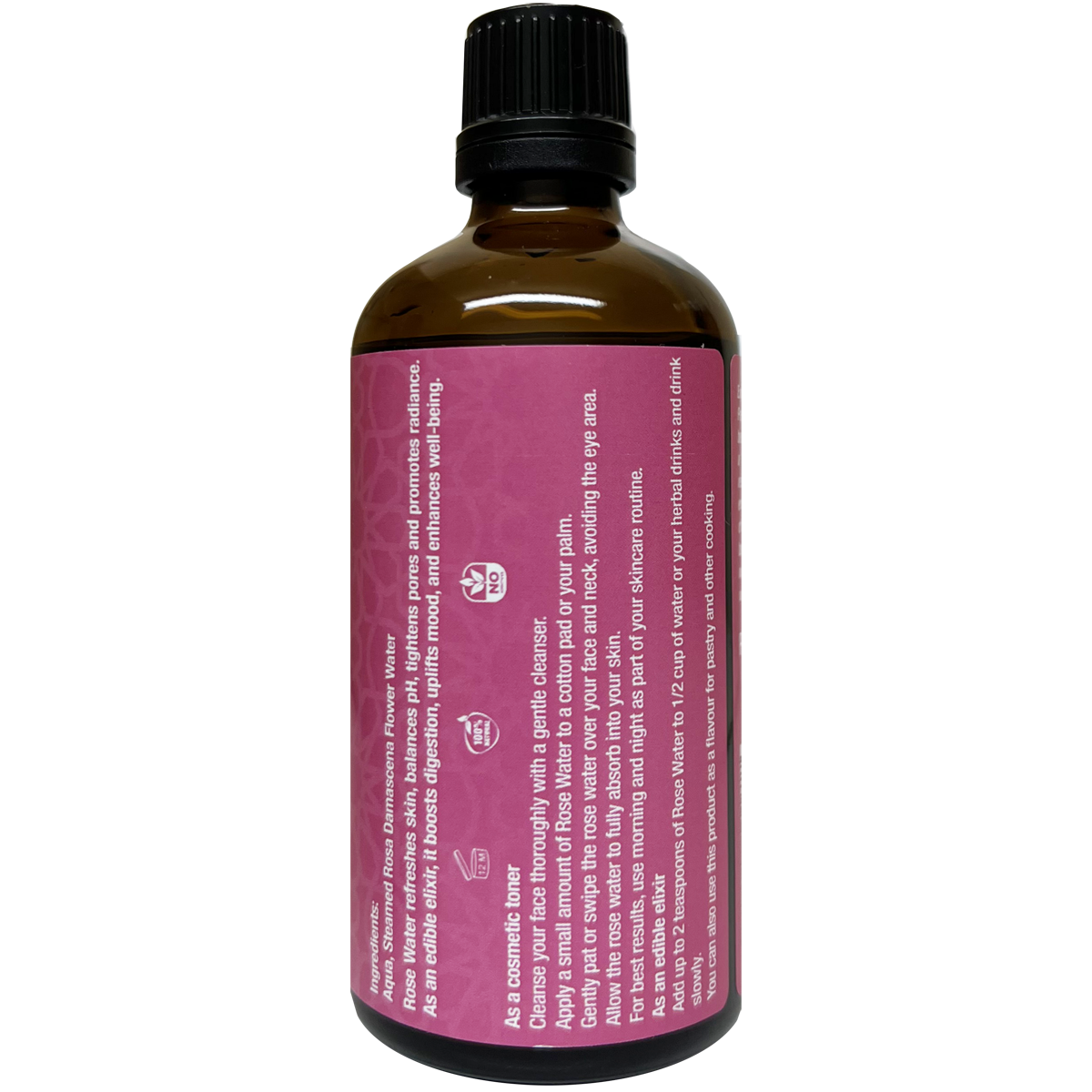 Herbal Hydrosol Waters - Rose Water 100ml