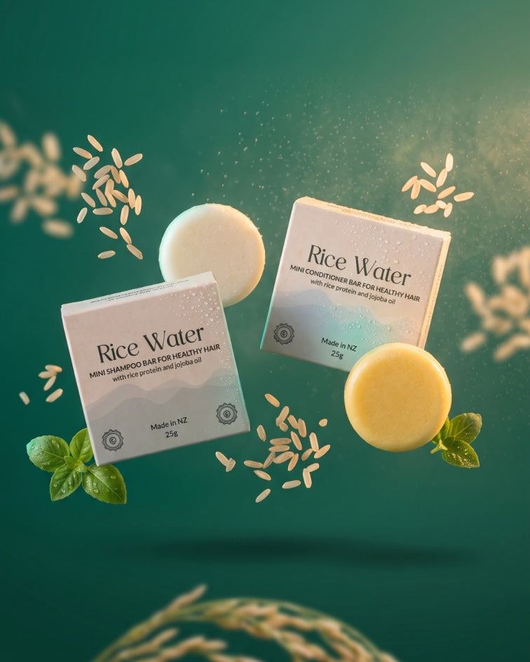 Rice Water Shampoo & Conditioner Mini Combo - product photo 2