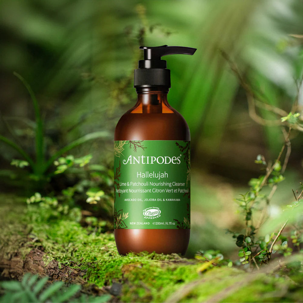 ANTIPODES Hallelujah Lime & Patchouli Cleanser & Makeup Remover 200ml