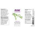 Hyssop Oil 100% Pure 30ml (Hyssopus Officinalis)