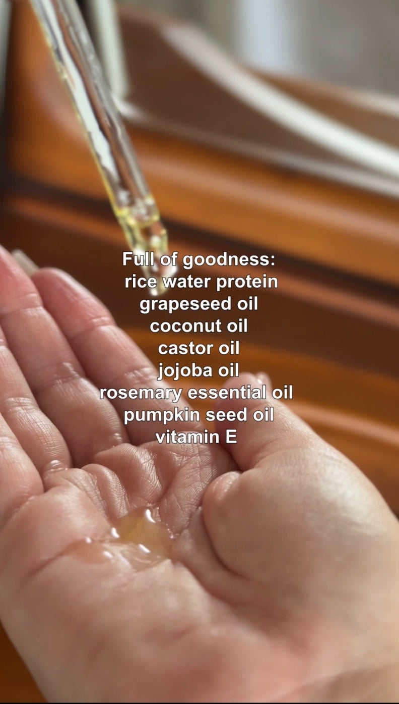 Rice Water Hair Growth Oil - product photo 3
