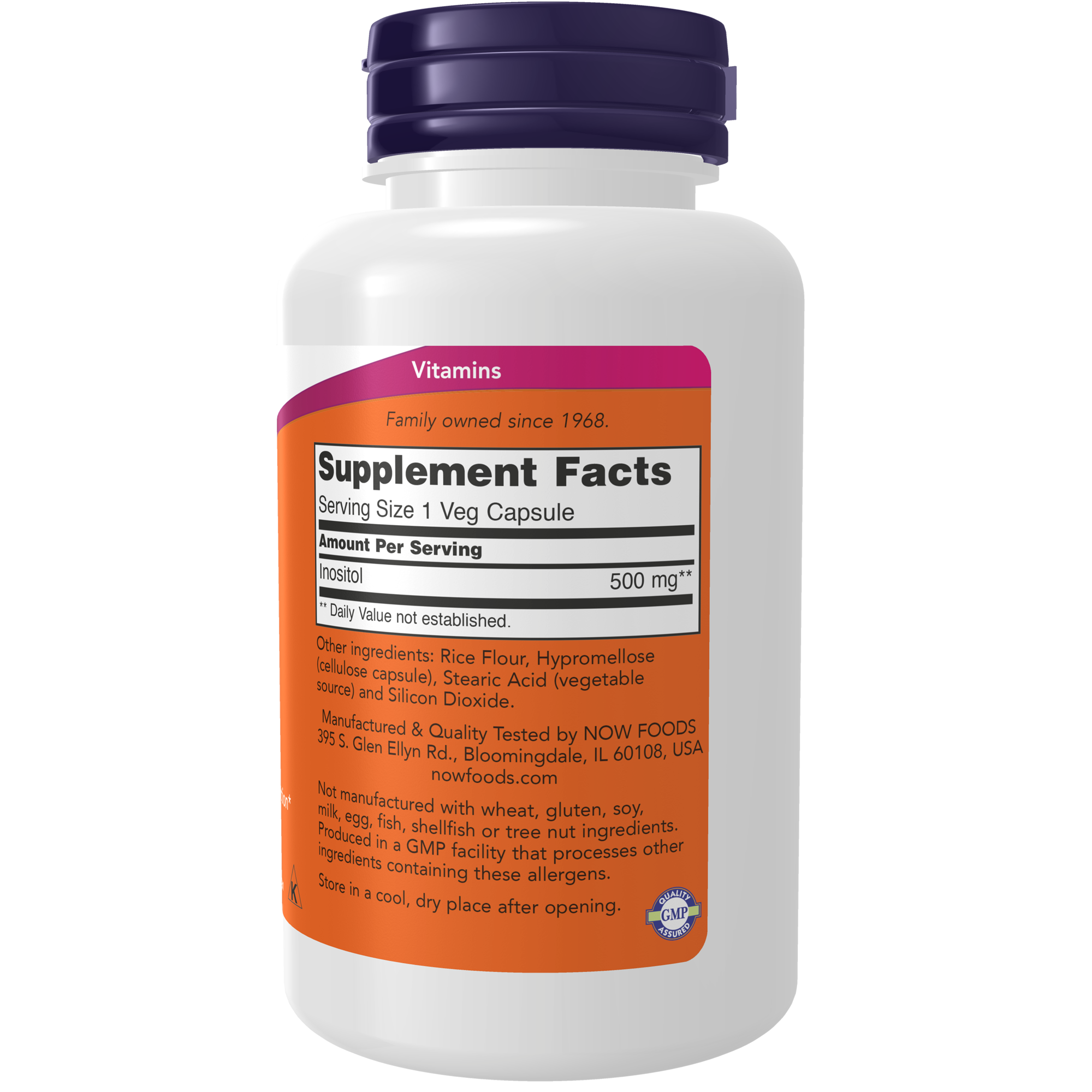 Inositol powder 500mg 100VC