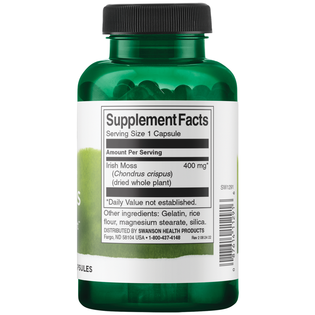 Swanson - Irish Moss 5400mg 60VC