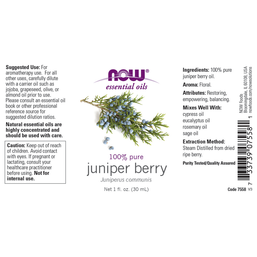 Juniper Berry Oil 30ml 100% pure (Juniperus Communis)