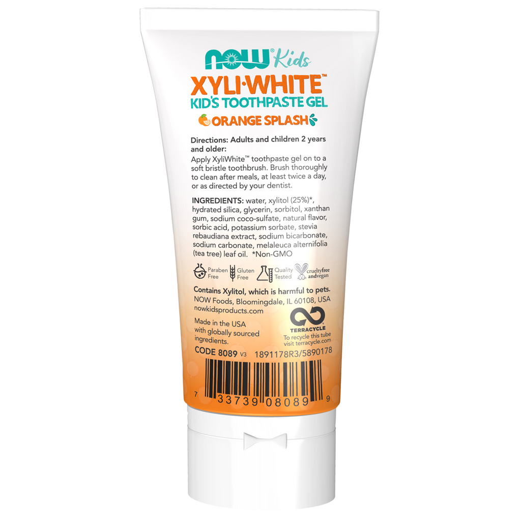 XyliWhite, Kids Toothpaste Gel Orange Splash 85g