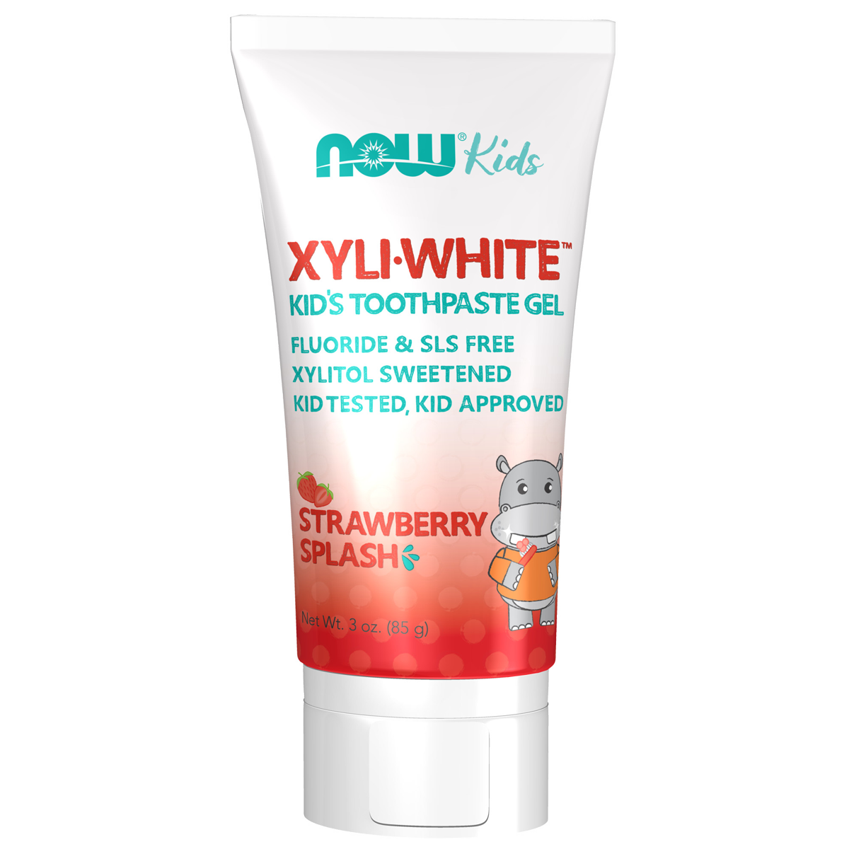 XyliWhite, Kids Toothpaste Gel Strawberry Splash 85g