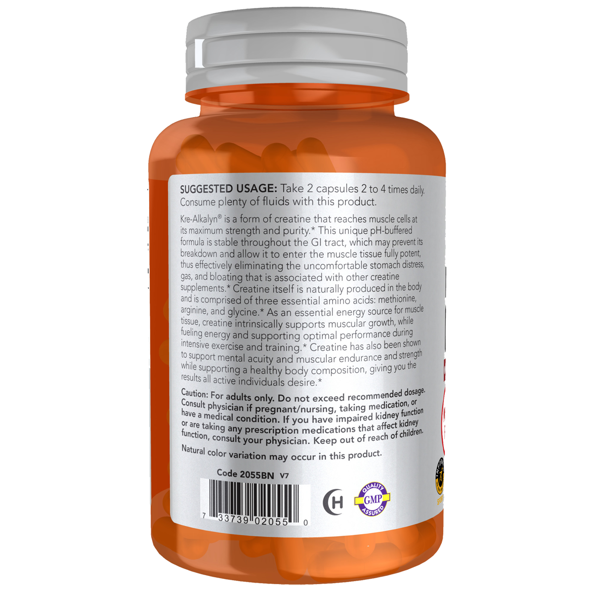 Creatine Monohydrate 750mg 120VC