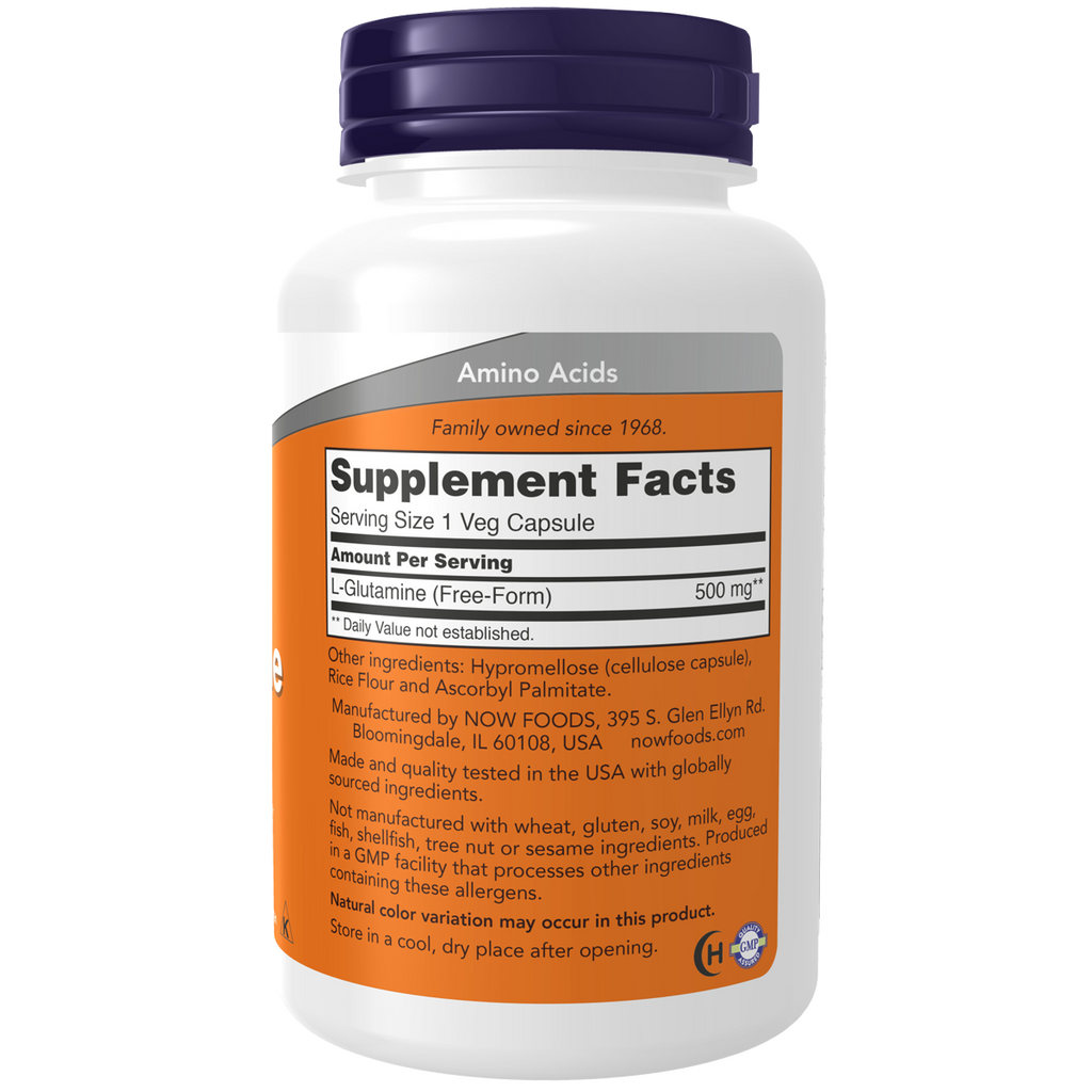 L-Glutamine 500mg 120VC