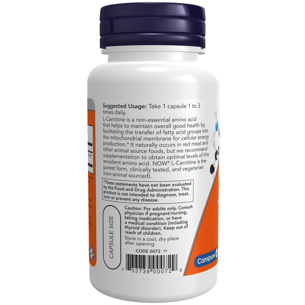 L-Carnitine 500 mg 60VC