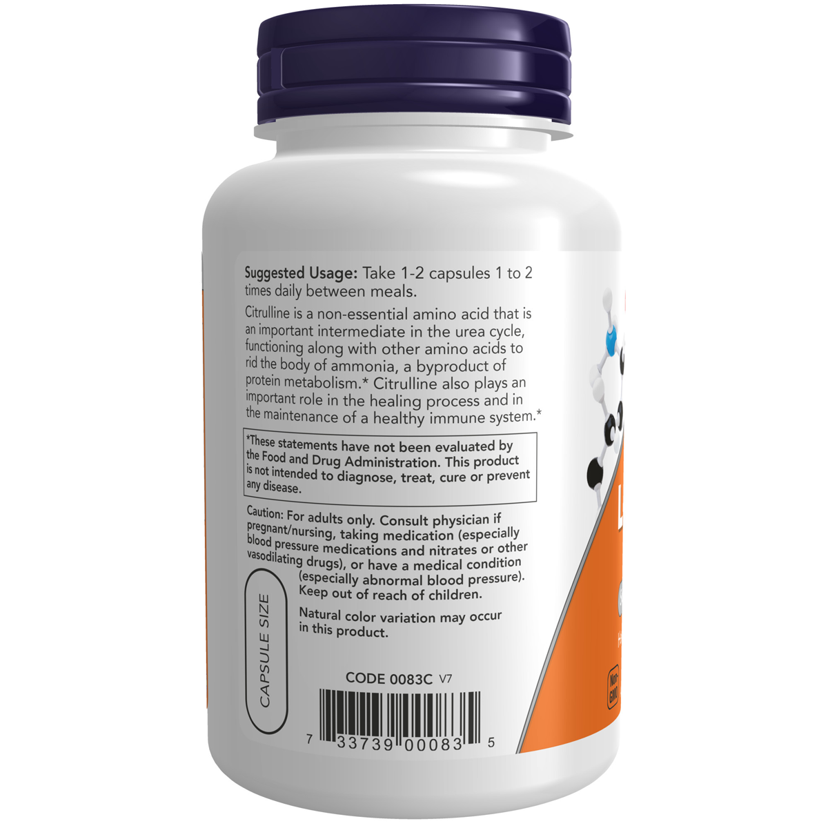 L-Citrulline 750 mg 90VC
