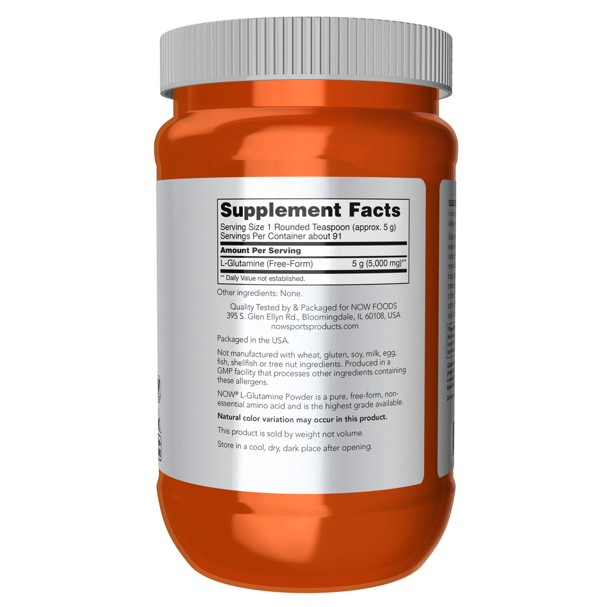 L-Glutamine Powder 454g