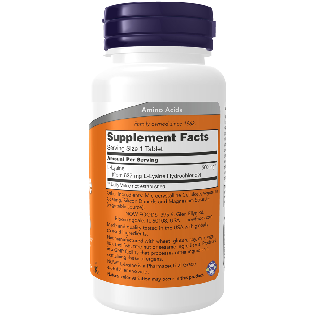 L-Lysine 500mg 100T