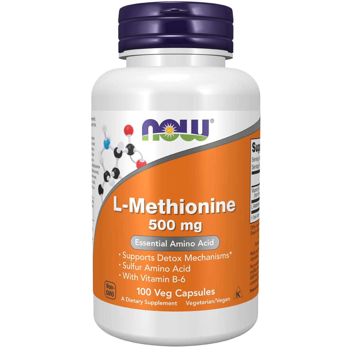 L-Methionine 500mg 100VC