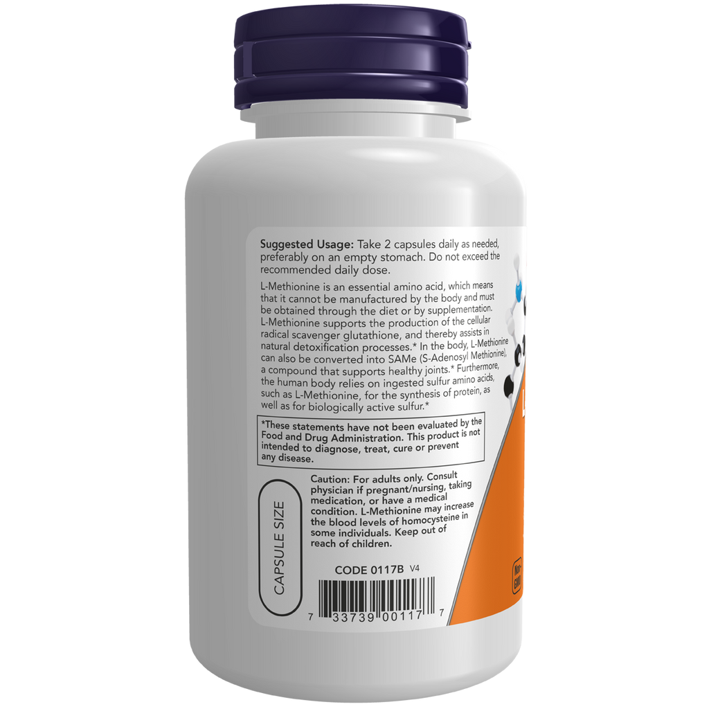 L-Methionine 500mg 100VC