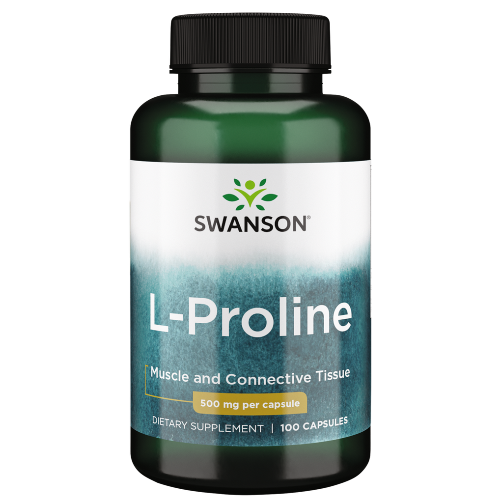 Swanson - L-Proline 500mg 100C