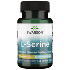 Swanson - L-Serine – Featuring Ajipure® 500mg 60VC