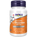 L-Theanine 100mg, Berry Chewables 90CHW - front of bottle