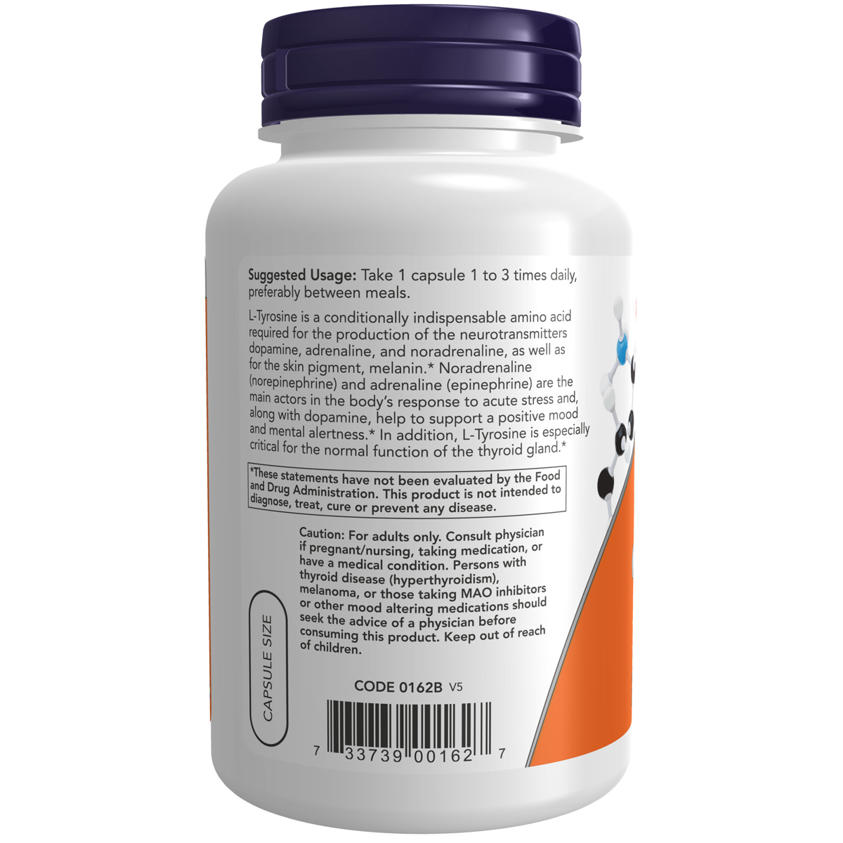 L-Tyrosine 500 mg 120C