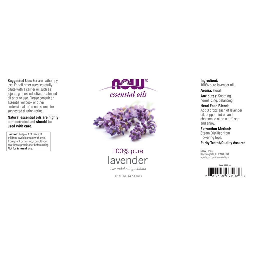 Lavender Oil (Angustifolia) 100% pure 10ml , 30ml , 59ml, 118ml & 473ml