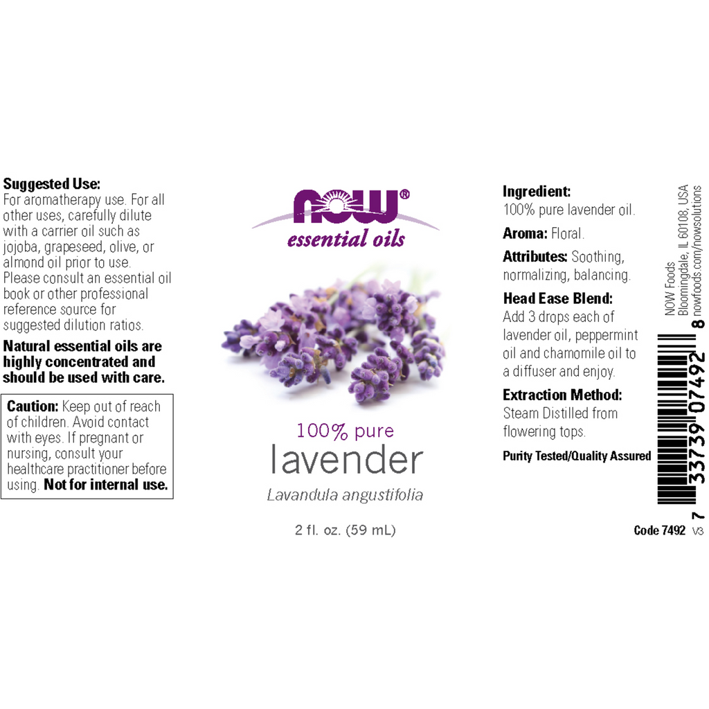 Lavender Oil (Angustifolia) 100% pure 10ml , 30ml , 59ml, 118ml & 473ml