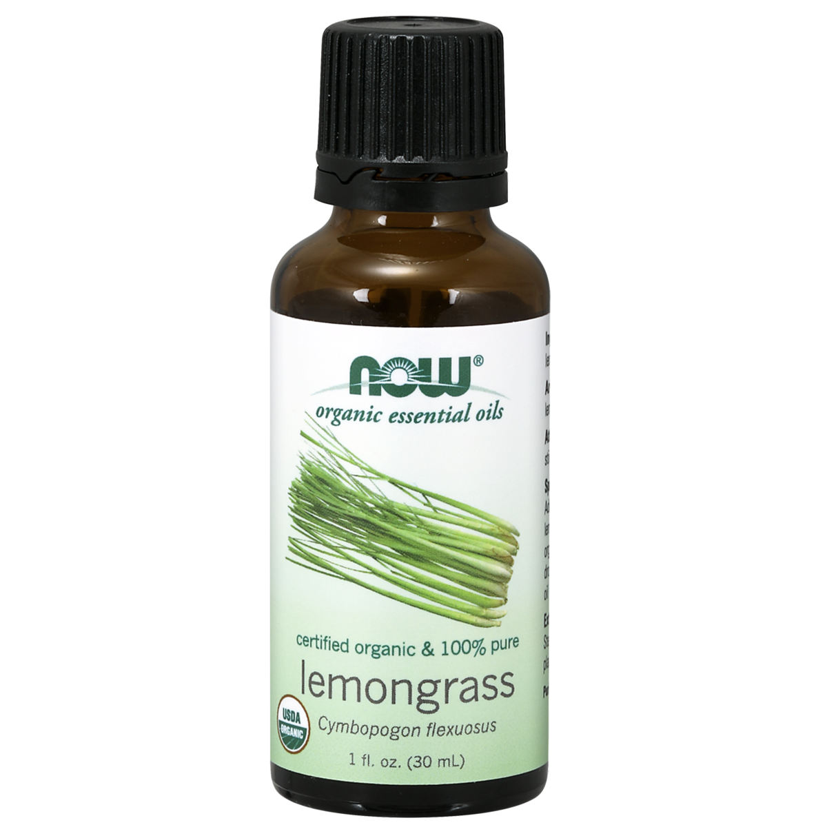 Lemongrass Oil 30ml (Cymbopogon Flexuosus)