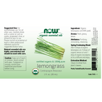 Lemongrass Oil 30ml (Cymbopogon Flexuosus)