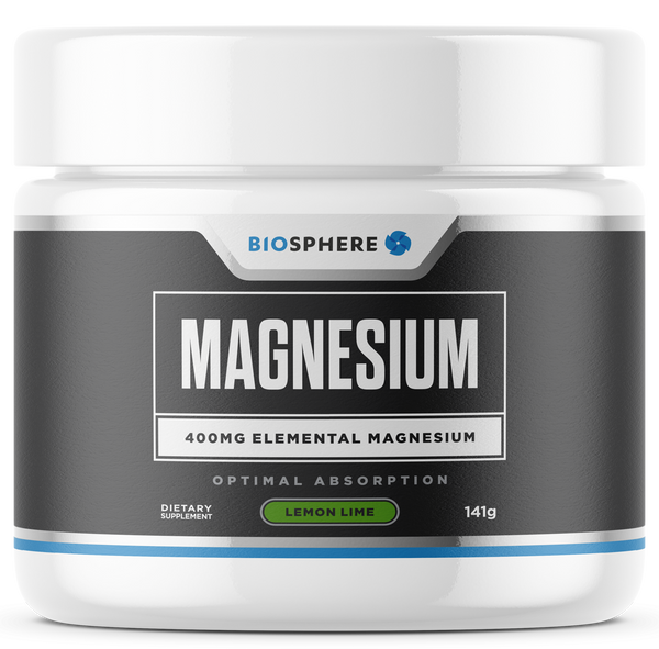 Biosphere Magnesium powder 400mg Elemental