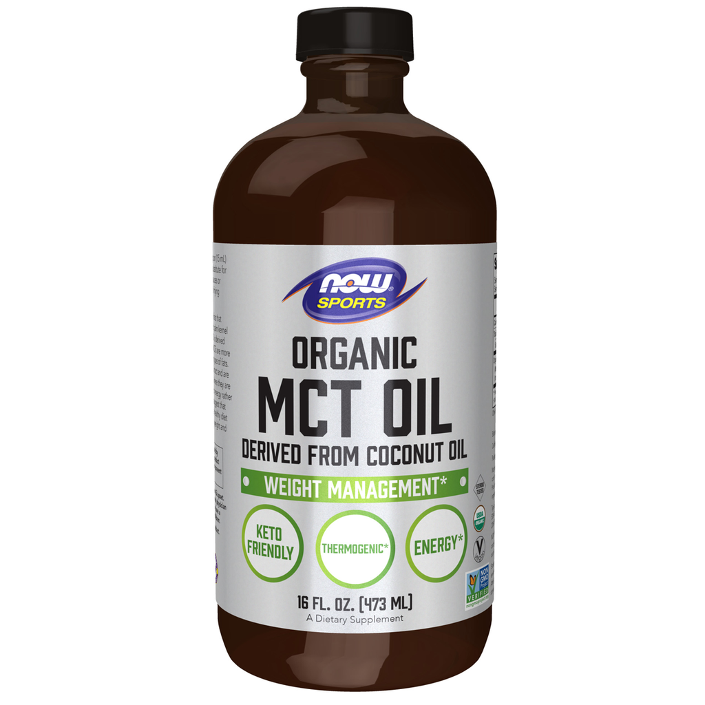 MCT Oil Organic, Derived From Coconut Oil 473ml